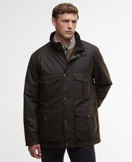Westward Waxed Jacket Olive