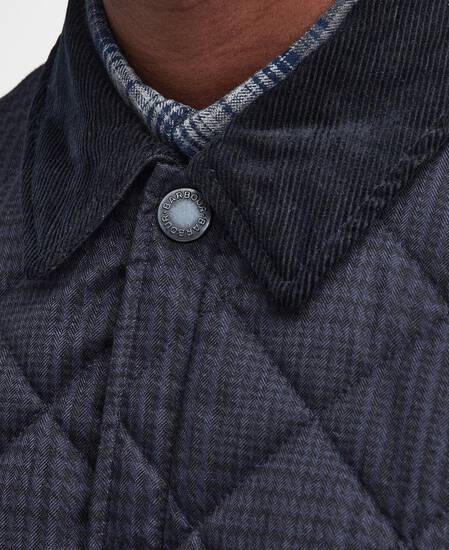 Heritage Liddesdale Quilted Jacket Dark Navy