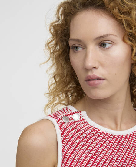 Pullunder Amanda Poppy Red