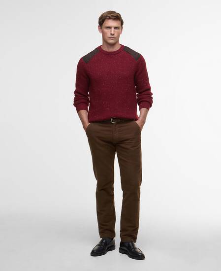 Raisthorpe Crew Neck Jumper Fired Brick
