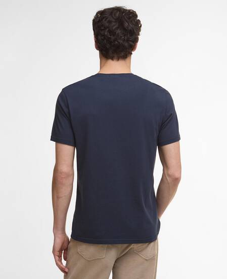 T-shirt con stampa Hollins Navy T-shirt con stampa Hollins Navy