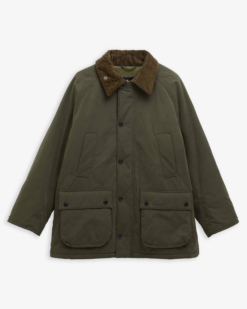 Oversized Bedale Padded Casual Jacket