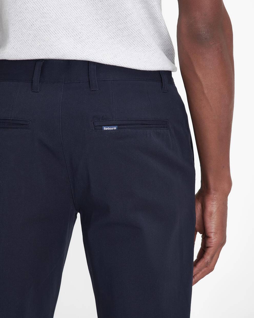 Pantaloni Comfort in tessuto stretch dalla vestibilit&agrave; leggermente aderente
