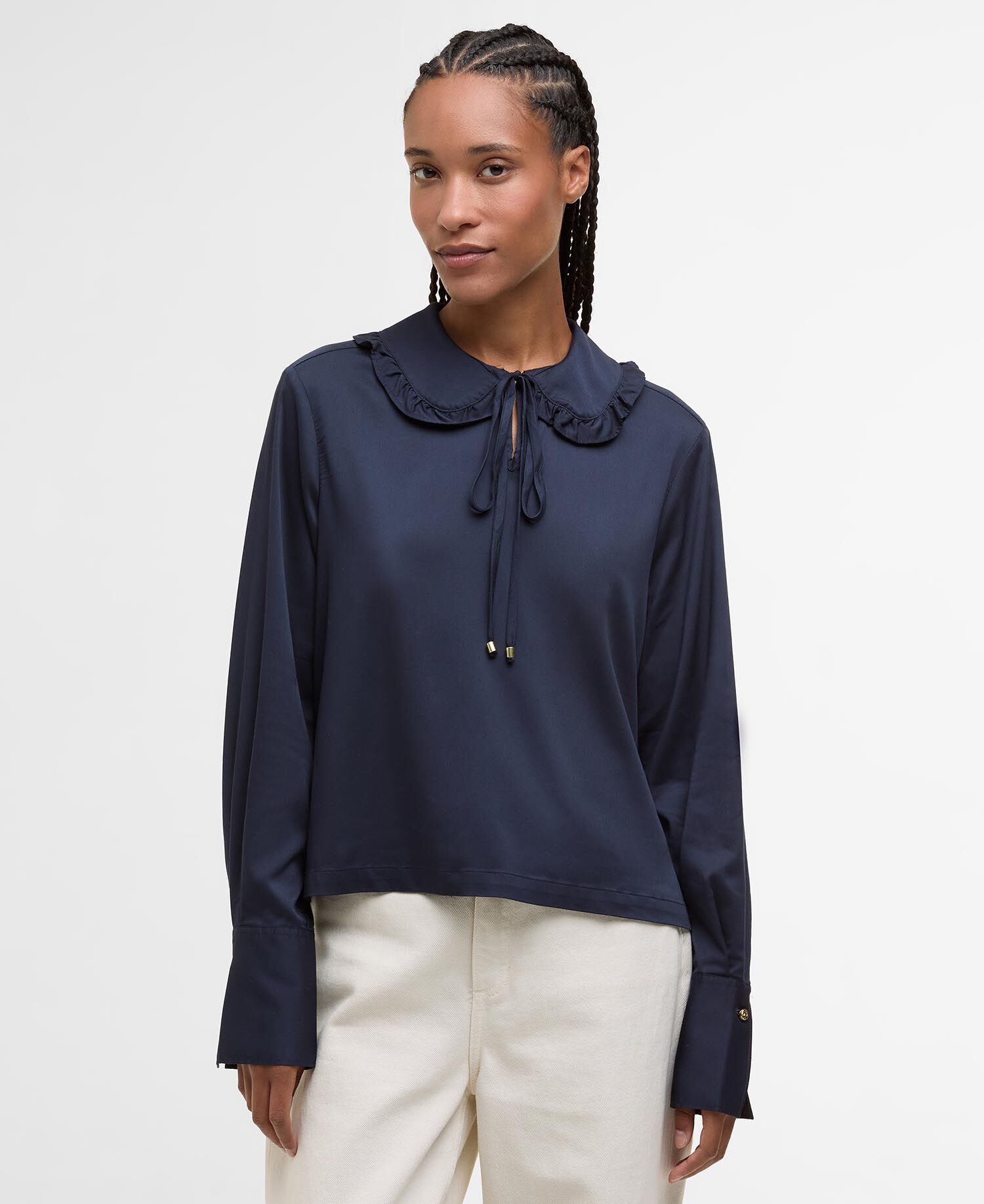 Camicia a maniche lunghe Evie Dark Navy