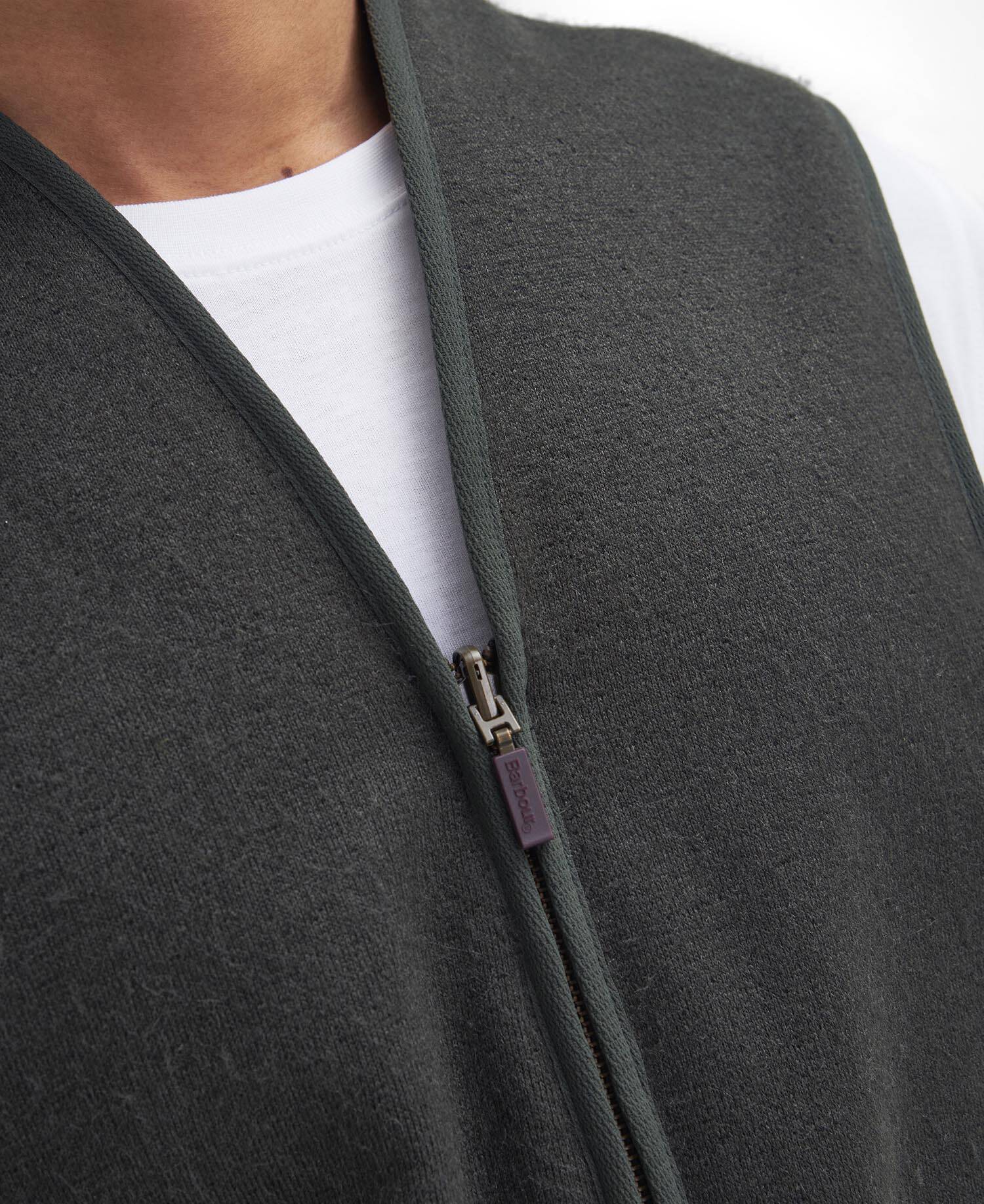 Gilet/fodera in pile caldo con cerniera image number 4