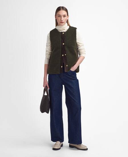 Gilet Dulsie in pile Teddy 