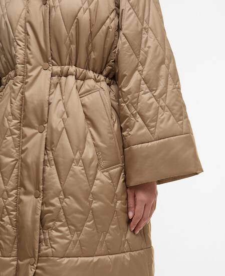Giacca trapuntata Celine Military Brown/Hessian Tartan Giacca trapuntata Celine Military Brown/Hessian Tartan
