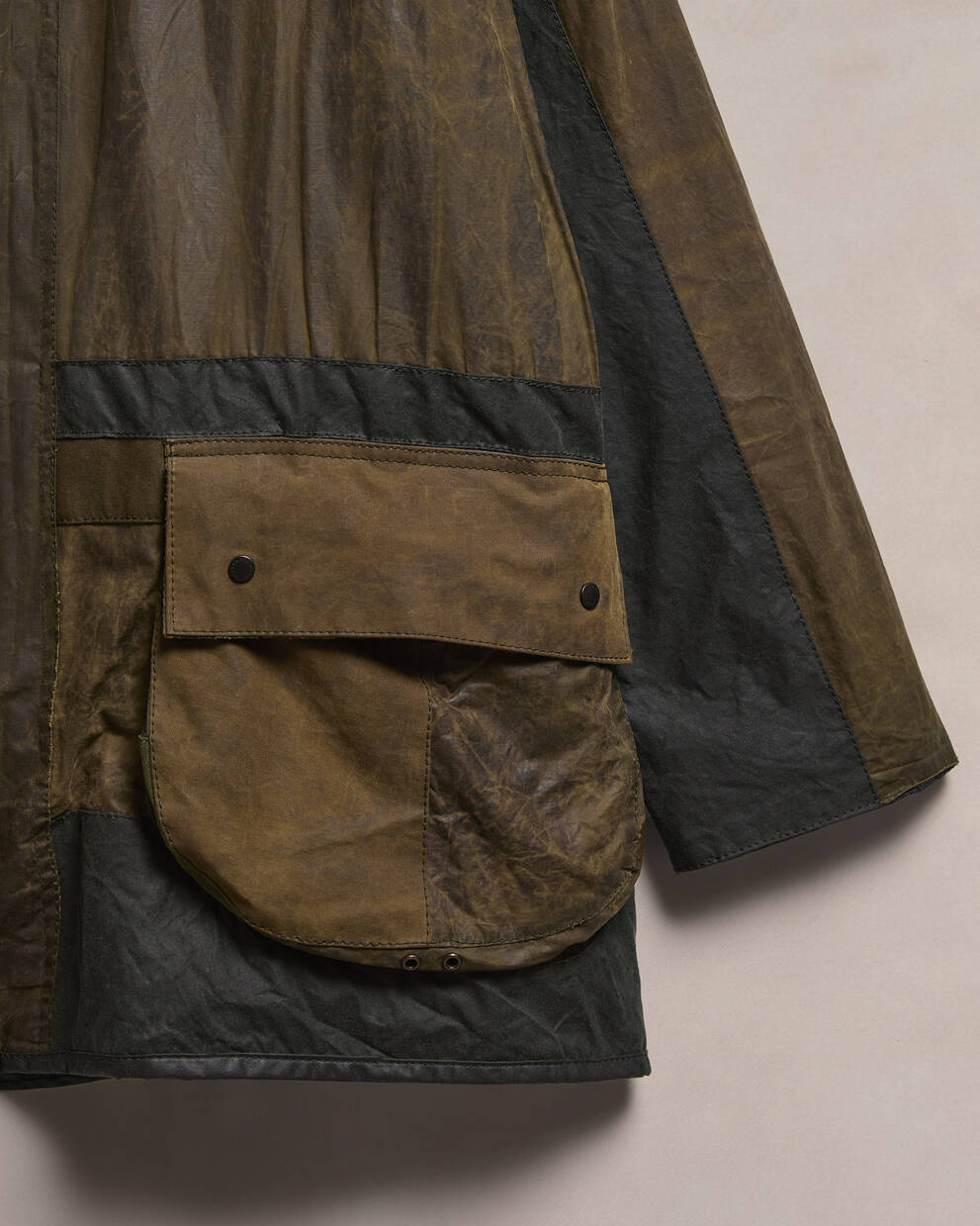 Barbour Re-Loved Men's Durham Waxed Jacket