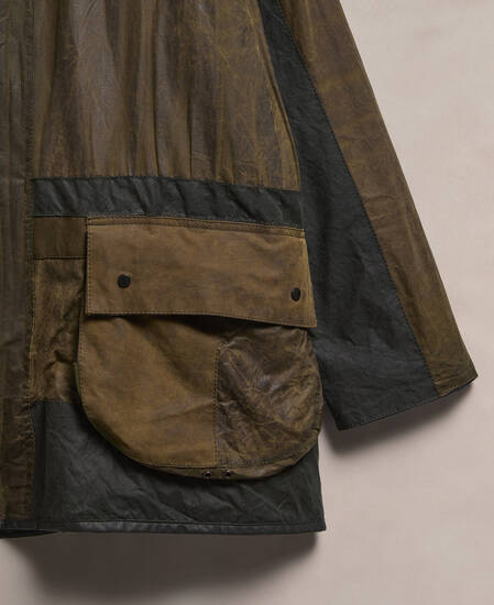 Barbour Re-Loved Men's Durham Waxed Jacket