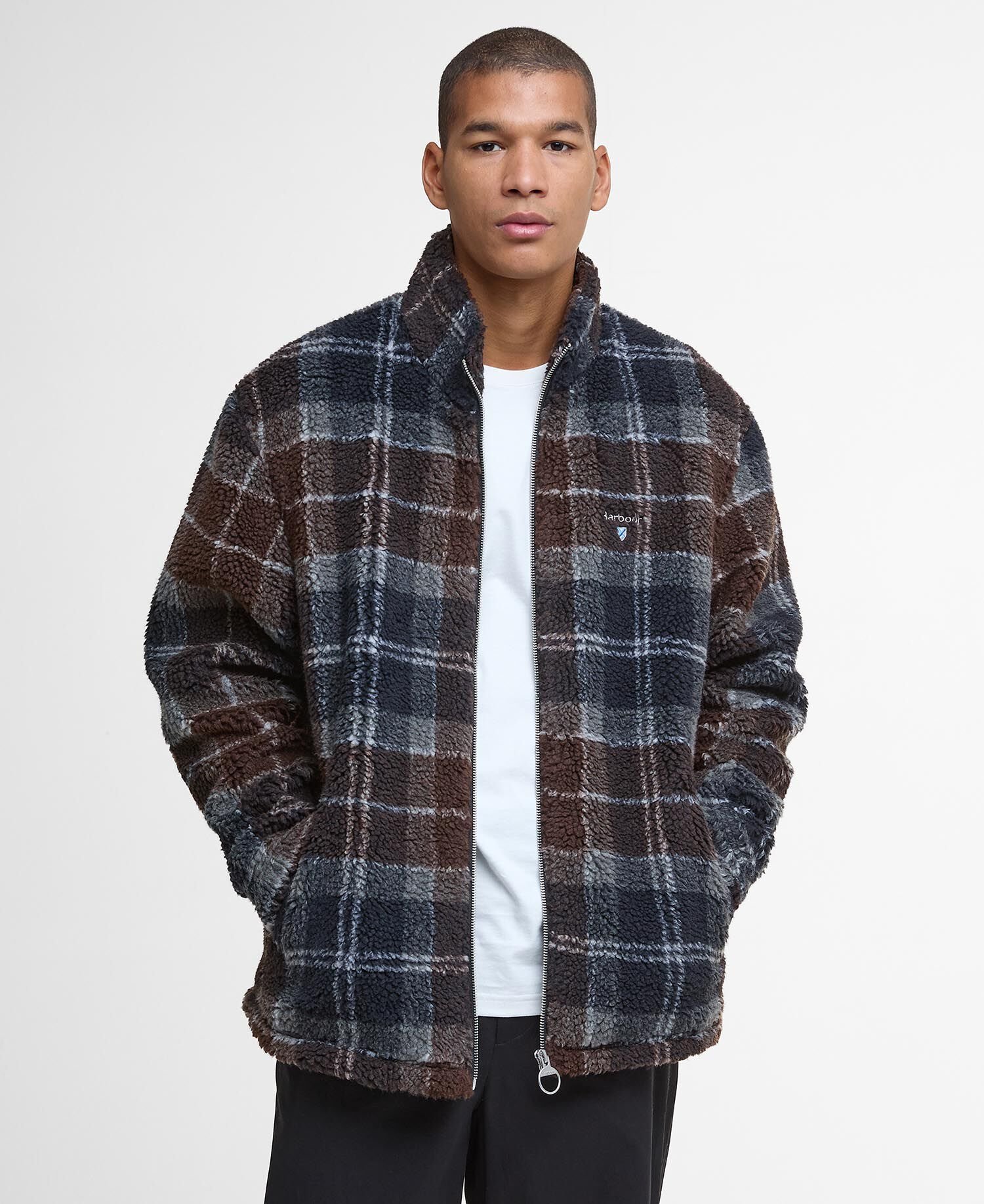 Buy Tartan Sherpa Fleece for USD 190.00 | BARBOUR_US