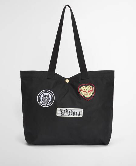 Barbour x Baracuta Tote Bag Black Badge