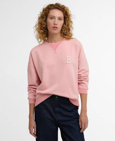Elisha Logo Sweatshirt Pink Blush
