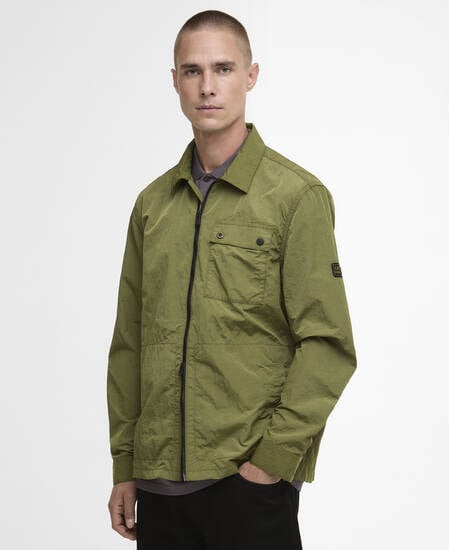 Inline Overshirt Cable Olive