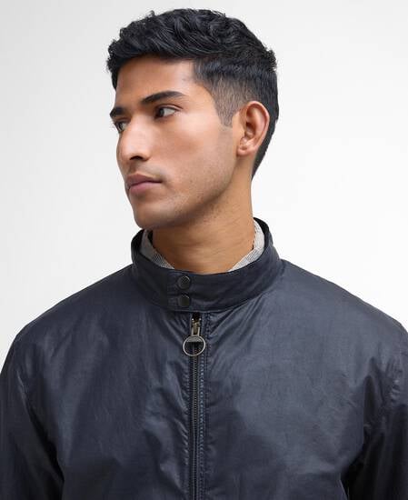Lightweight Royston Waxed Jacket Royal Navy