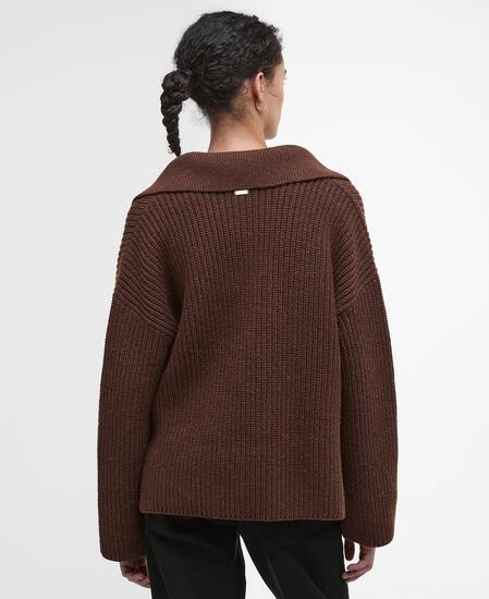 Robyn V-Neck Jumper Vicuna