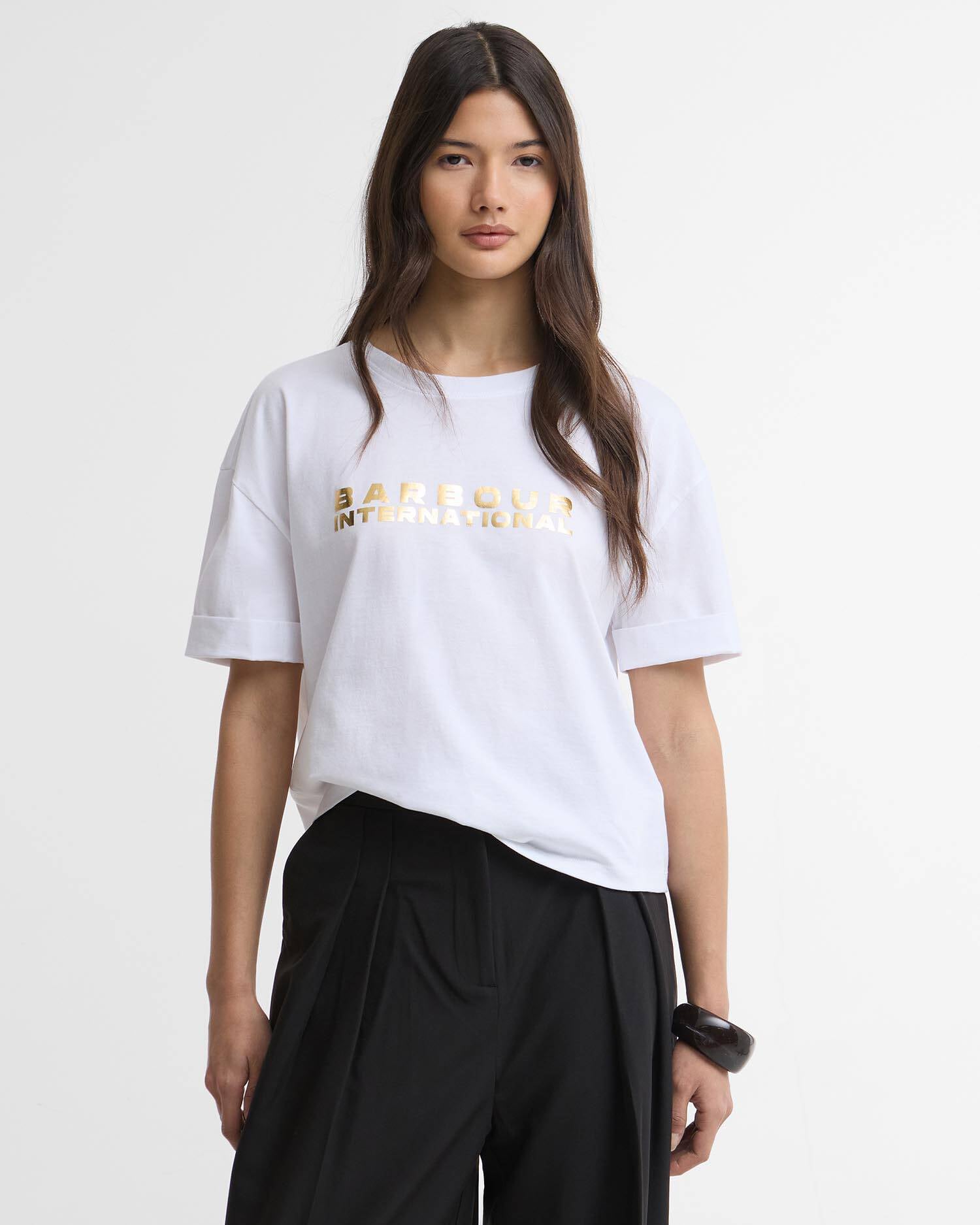 Niamh Logo T-Shirt White image number 0