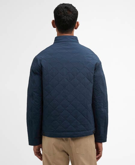 Tyneside Quilted Jacket Navy