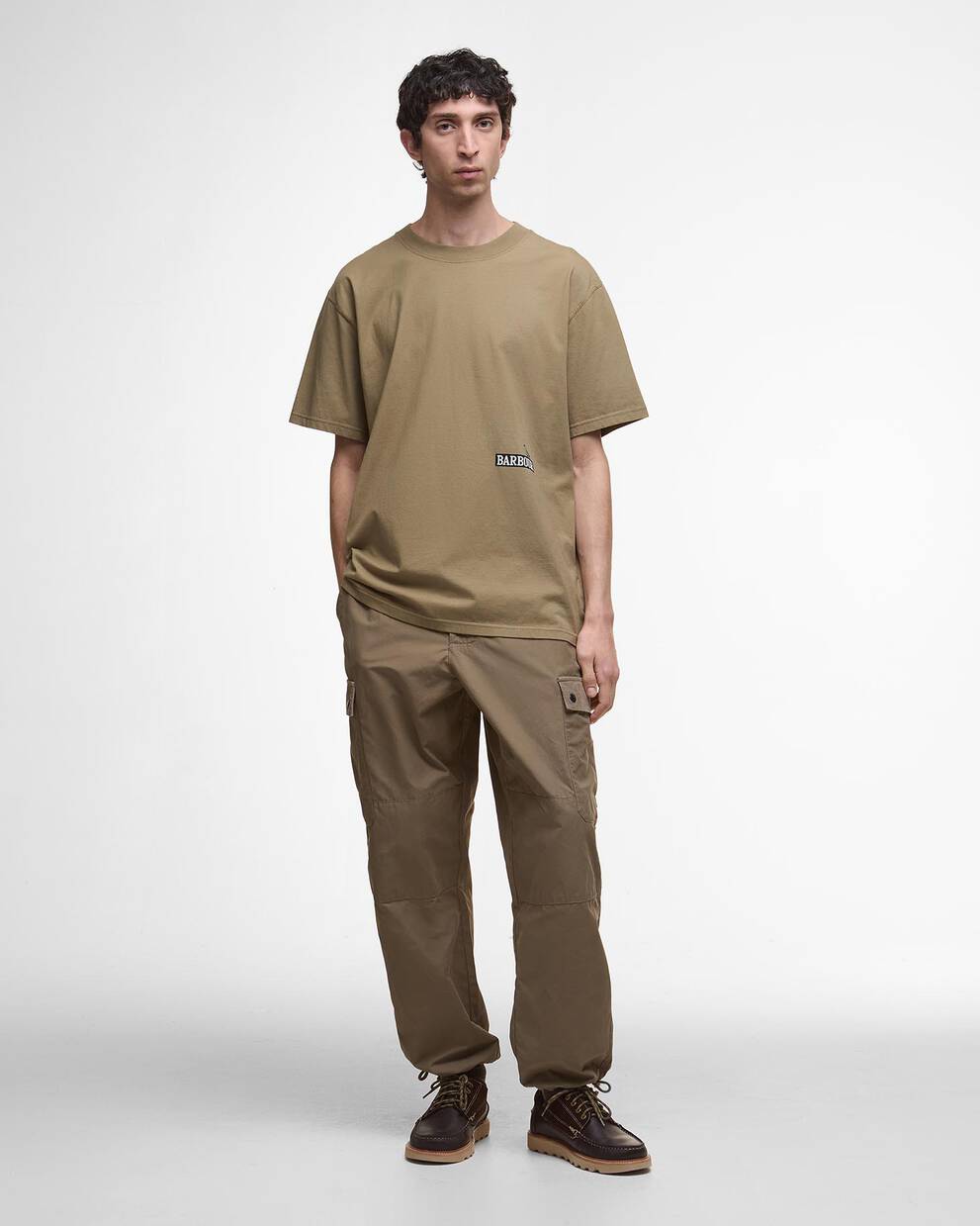Pantaloni oversize in twill Silverbay