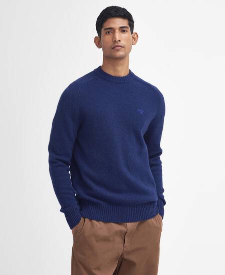 Grangetown Crew Neck Jumper Inky Blue