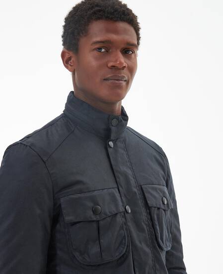 Corbridge Waxed Jacket Navy-Classic
