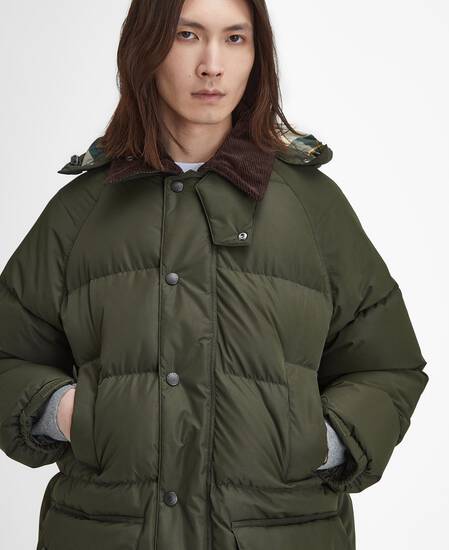Oversized Beaufort Puffer Jacket Sage Oversized Beaufort Puffer Jacket Sage