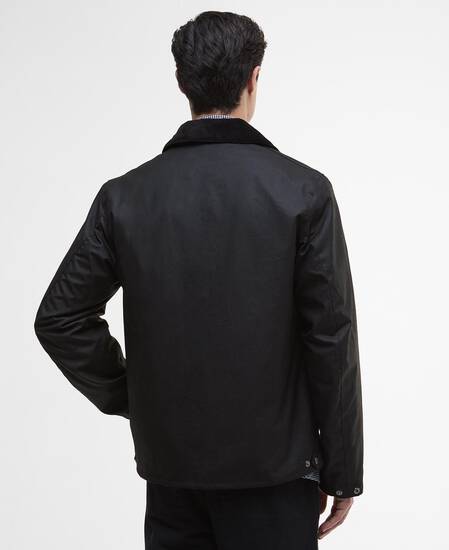 Marker Waxed Jacket Black
