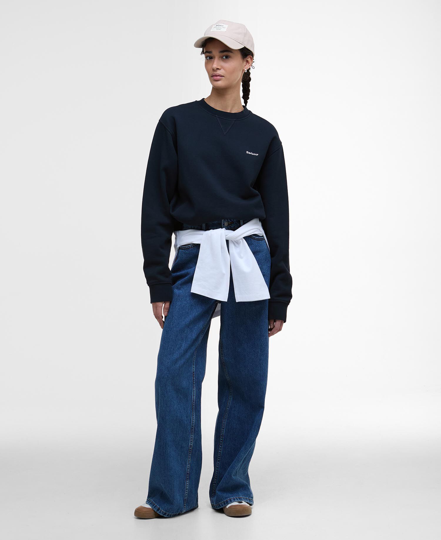 Bede Oversized Sweatshirt Navy
