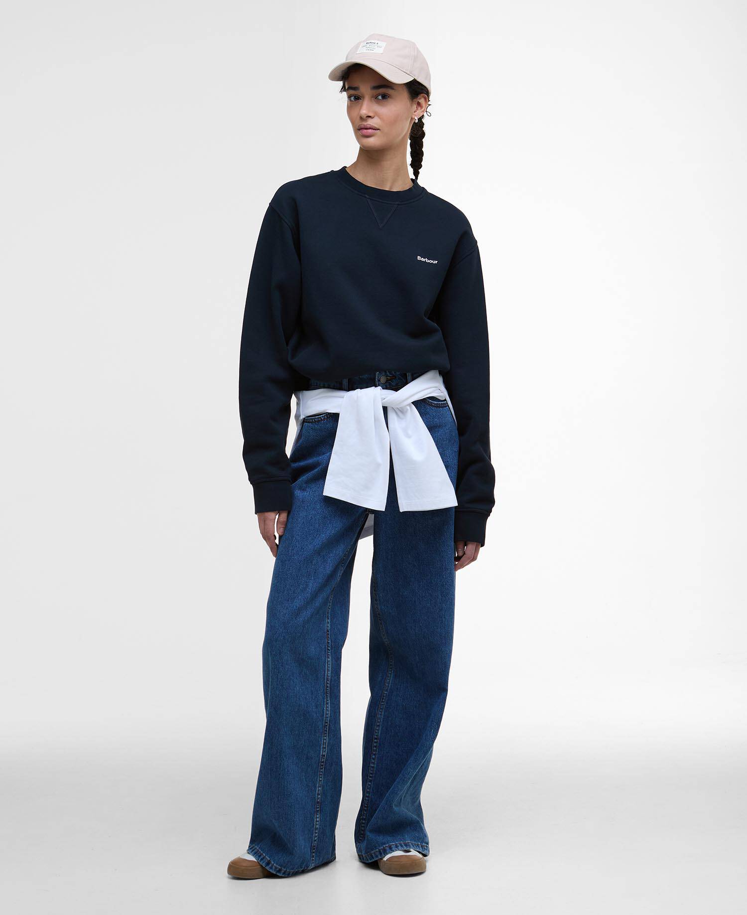 Bede Oversized Sweatshirt Navy image number 1