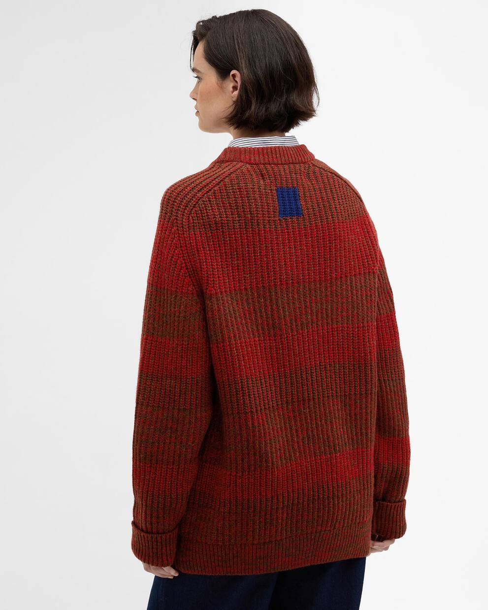 Maglione girocollo Saddle Paul Smith loves Barbour