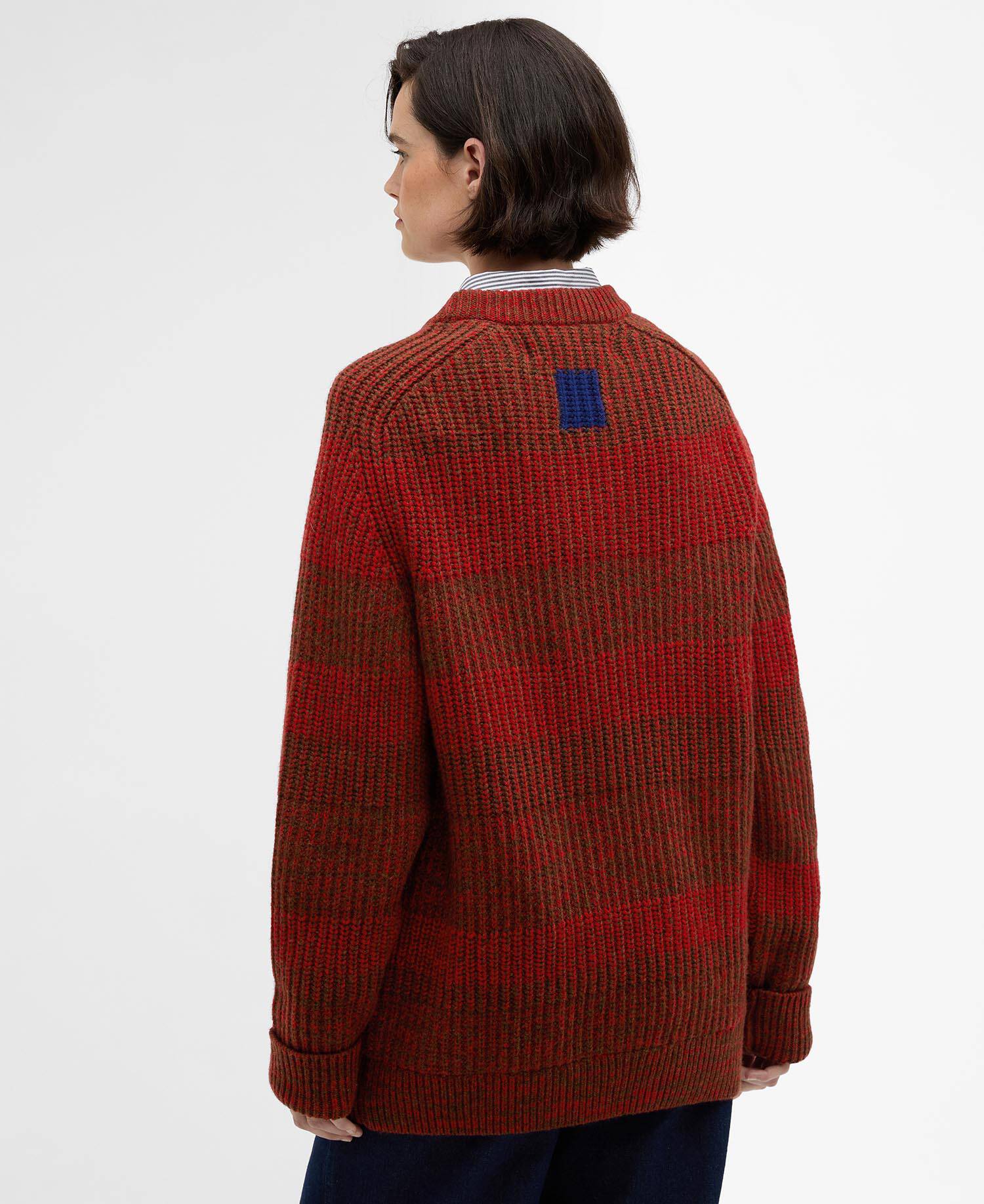 Paul Smith loves Barbour Pullover Saddle Rundhalsausschnitt image number 4