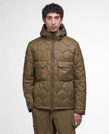 Steppjacke Re-Engineered Hooded Spey Beech Steppjacke Re-Engineered Hooded Spey Beech