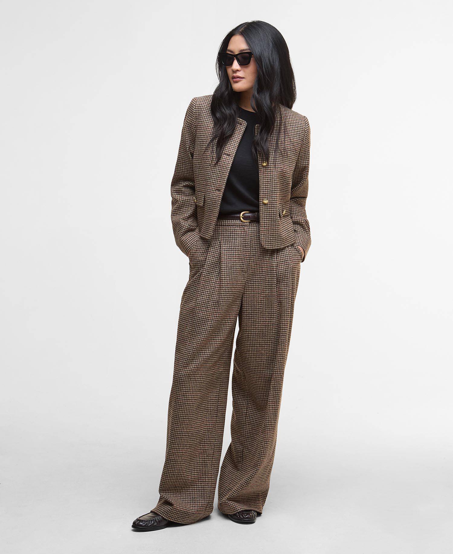 Corina Collarless Tailored Jacket image number 1