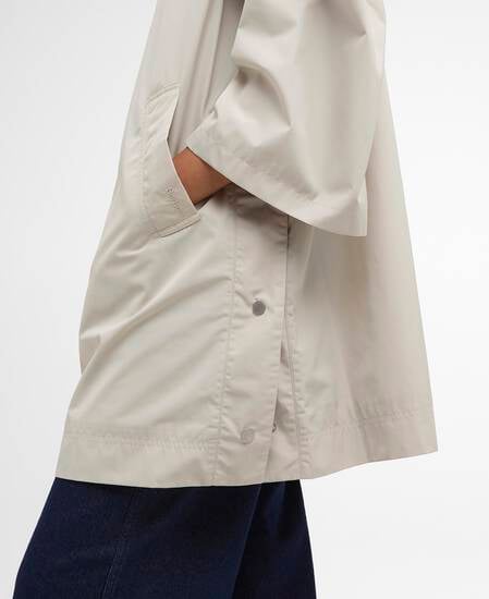 Kinsale Showerproof Cape Mist/Dress Navy Tartan