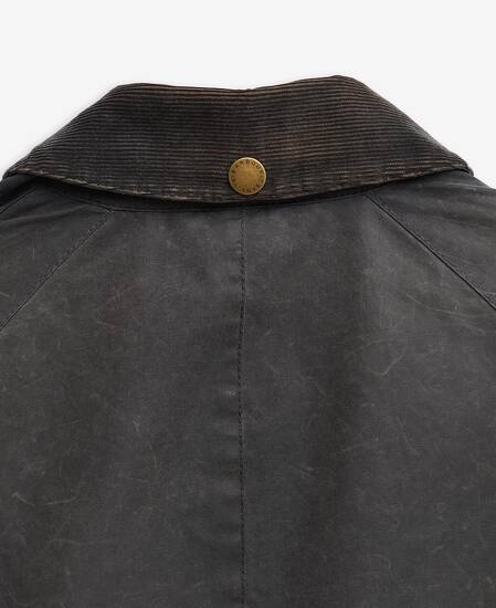 Barbour Re-Loved Ashby Waxed JacketM - Size M Navy