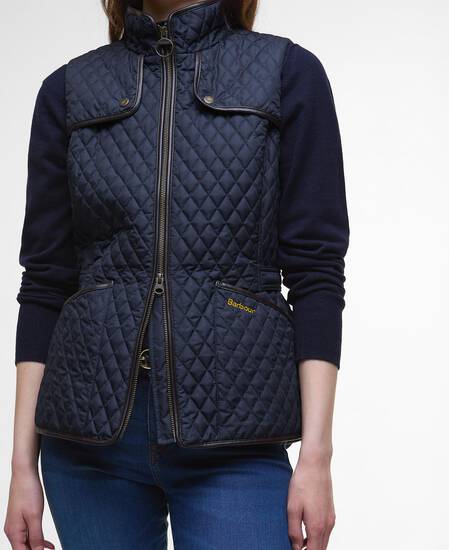 Dahlia Gilet Dark Navy Dahlia Gilet Dark Navy