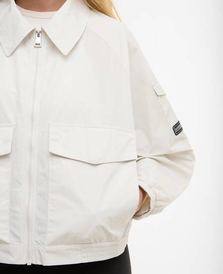 Liya Showerproof Jacket Vaporous Grey