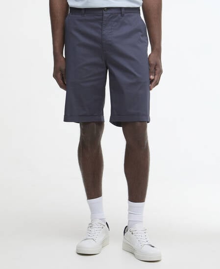 Shorts chino eleganti Washed Navy