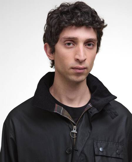 Wachsjacke Editor Black