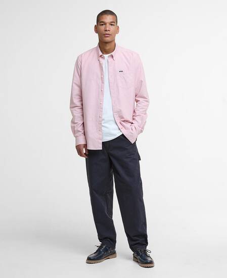 Marsden Tailored Long-Sleeved Shirt Earth Pink