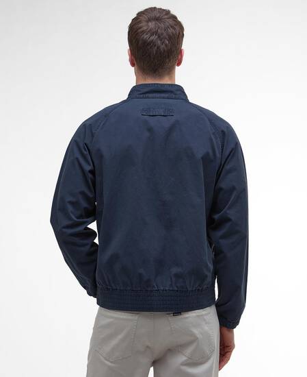 Royston Cotton Harrington Jacket Dark Denim