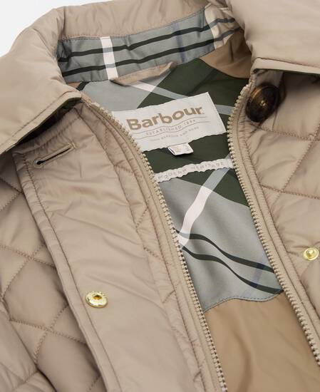 Aishling Quilted Jacket Honey/Ancient Poplar