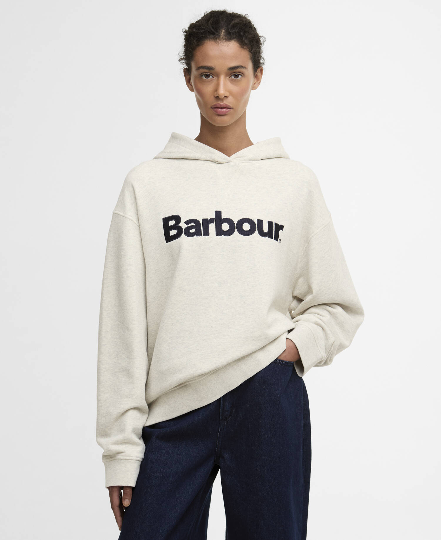 Hartland Hoodie Cloud Marl image number 0