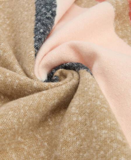 Sciarpa con motivo a righe Paige Multi