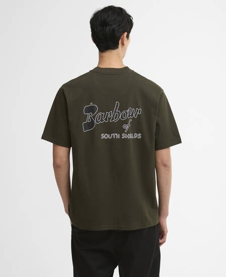 Crossby Archive Logo Oversized T-Shirt Sage