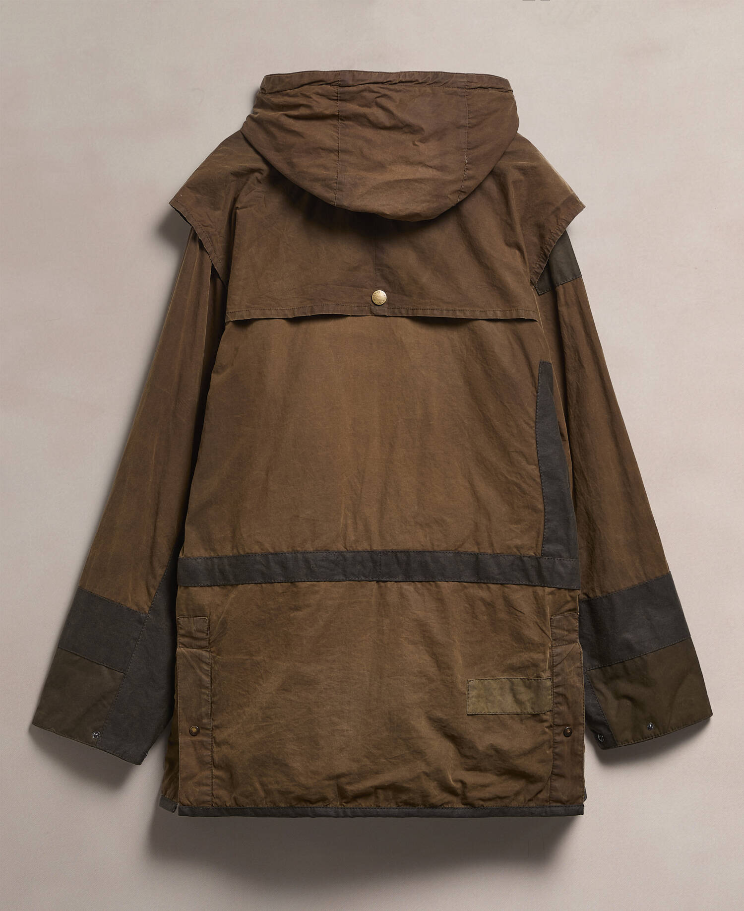 Barbour Re-Loved Men's Durham Waxed Jacket image number 2