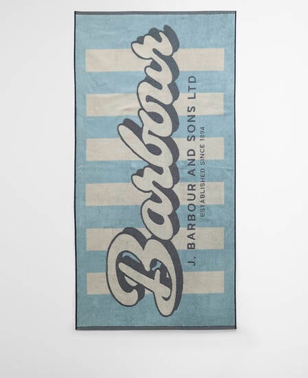 Archive Beach Towel Surf Blue Logo