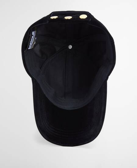 Cecilla Velvet Cap Black