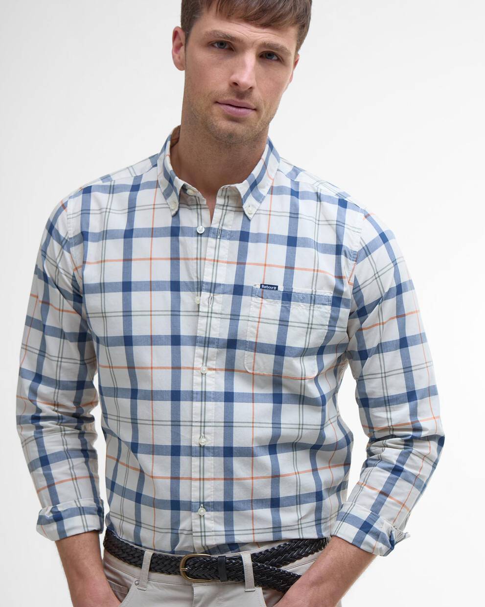 Camicia Rawley a maniche lunghe leggermente aderente