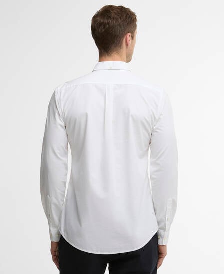 Treeport Long-Sleeved Tailored Shirt White