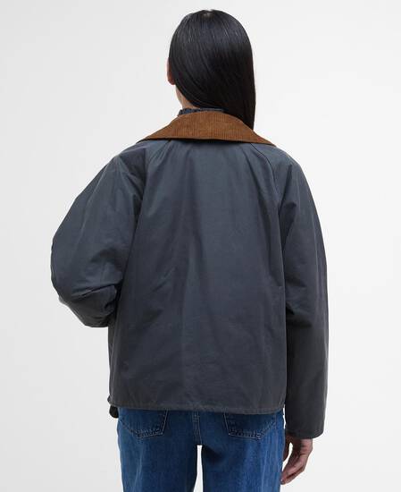 Women's Spey Waxed Jacket Grey/Dress